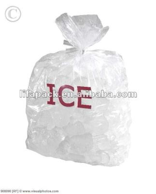 China Safety Plastic Ice/Freezer Bags for sale