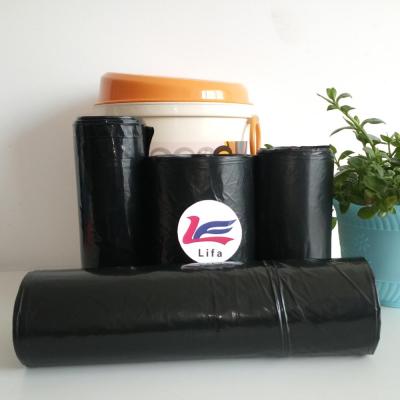 China Impact Resistance Extra Large Black Plastic Garbage And Bin Bags Liners for sale