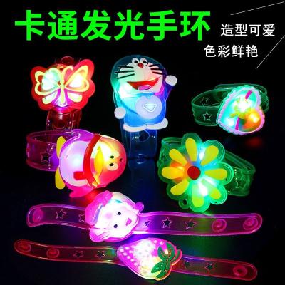 China Small Glitter Toys Cartoon Bracelet Lighting Accessories For Kids With Cheap Price From Yiwu Electric Factory for sale