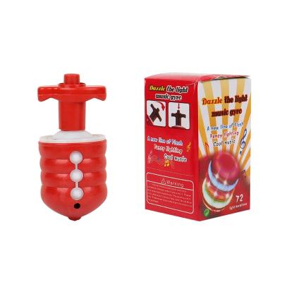 China Classic Plastic Gyro Compass Musical Gyro Toys For Kids With LED Lights In Color Box Packing From Chinese Factory for sale