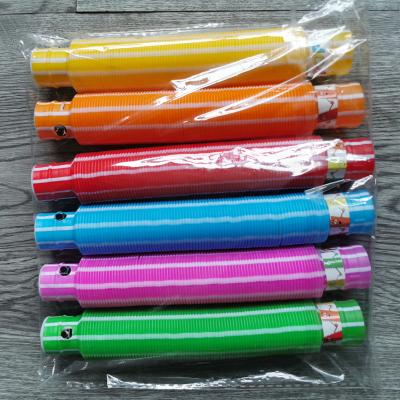 China Plastic Plastic Telescoping Tube Toys, Telescoping Aluminum Tubing Smart Small Toy For Kids Which Is Fun And Sound, Cheap Steel With Stripe for sale