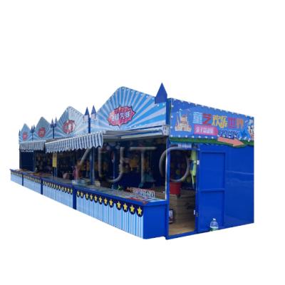 China Hot Selling Metal+Wood Factory Price Sandbag Booth Game|Make Money Outdoor Carnival Booth Game For Amusement Park For Sale for sale