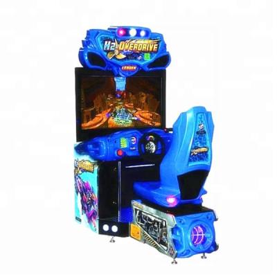 China Indoor Amusement H2 Overdrive Speed ​​Car Racing Game Machine Video Driving Simulator Arcade For Sale Yuto-324 for sale