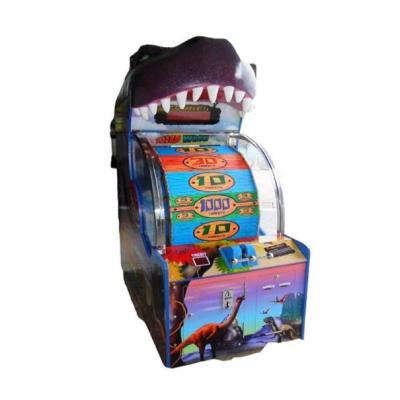 China Indoor coin operated arcade dinosaur wheel ticket lottery game machine amusement for sale 790*1480*1600 for sale