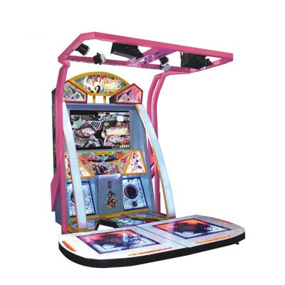 China Professional Hot Sale Metal+Wood Manufacturer Dancing Games Video Simulator Machine With Factory Price for sale