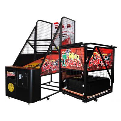 China Metal Coin Operated Crazy Circle Basketball Indoor Shooting Arcade Game Machine For Sale for sale