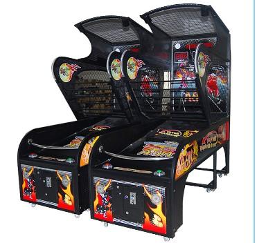 China 2018 New Design Metal Nba Street Shooter Coin Operated Basketball Arcade Game Machine For Sale for sale