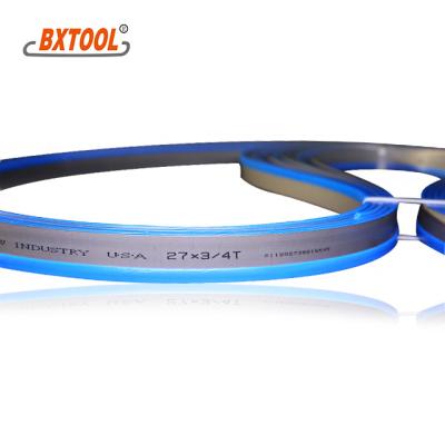 China Hard Materials And Wear Resistant Materials BXTOOL HS-B318 Bimetal Band Saw Blade 27mm x 0.9 for sale