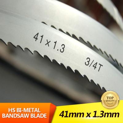 China HS Long Working Tooth Pitch Carbon Steel Band Saw Blade For Cutting Steel for sale