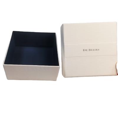 China Fashion Rigid Eco Friendly Recyclable Low Lid Box Cardboard Box Packaging Gift Cosmetic Shipping Paper Box for sale