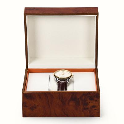 China Custom Luxury Wooden High Gloss Painting Case Box Luxury Watch Band Box Logo Watch Winder OEM Single Pcs For Watch Packaging for sale