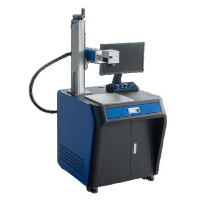 China Air Cooled 30w Fiber Laser Printing Marking Machine for sale