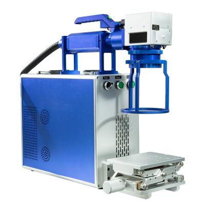 China Factory Direct Sales 20w/30w/50w Portable Hand Laser Marking Machine Air Cooled for sale