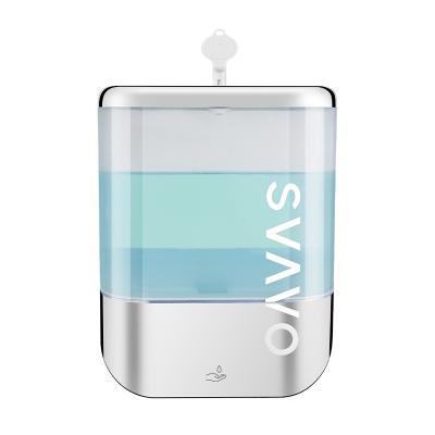 China SVAVO 1000ml Factory Price OEM ODM Modern Wall Mounted Hot Selling Automatic Soap Dispenser Transparent Body for sale