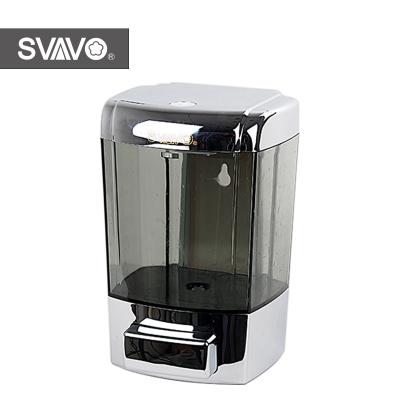 China Modern Plastic Manual Liquid Hand Soap Wall Mounted Soap Dispenser With Great Cheap Price For Hotel for sale