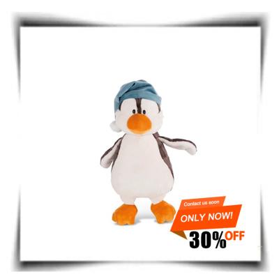 China Wholesale Custom Hot Stuffed Plush Factory Sale Penguin in Hat - Cuddly Soft Stuffed Animals Toy Birthday Presents Christmas Gifts for sale