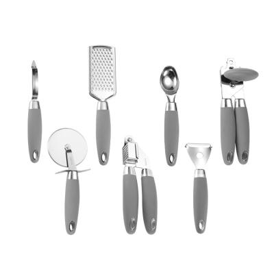 China Amazon Sustainable Hot Sale Kitchen Instrument Set Cooking Tool Utensil Stainless Steel Kitchen Accessories Sets for sale