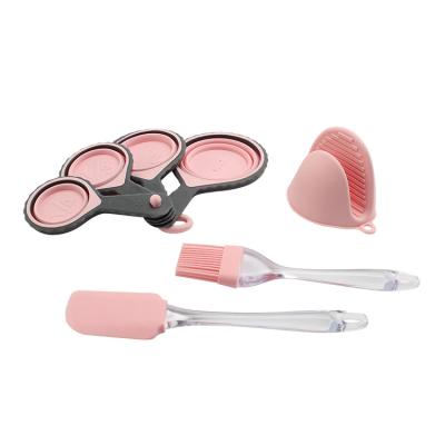 China Sustainable 2022 Walmart Kitchen Accessories Baking And Pastry Tools Bakeware Sets Kitchen Silicone Baking Tool Kit for sale