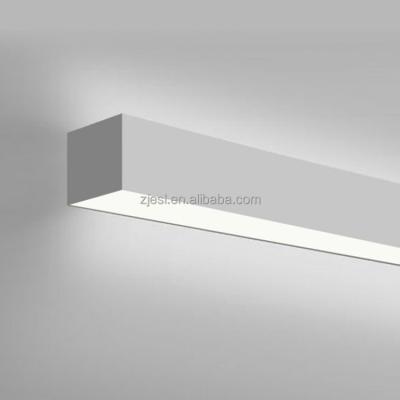 China SELECTABLE FINISH, BLACK OR WHITE LINEAR SUSPENDED DIRECT / INDIRECT MOUNT, 120LM/W, 220-240V, TDC modern LED for sale