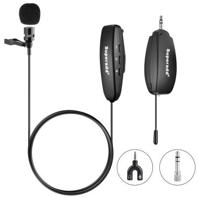 China Voice Recording Uhf Microphone Usb Wireless Portable Recording Type C Lavalier Lapel Microphone For Mobile Phone And Camera for sale