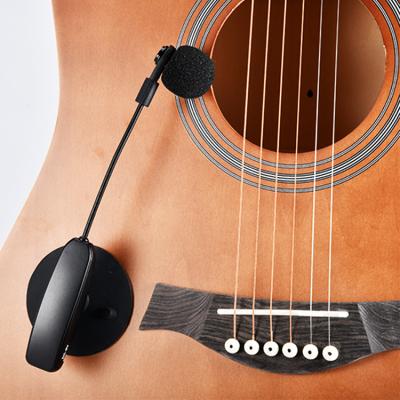 China Professional Microphone Mic With Silicone Suction Cup Noise Canceling Voice Recording Maker Instrument For Guitar for sale