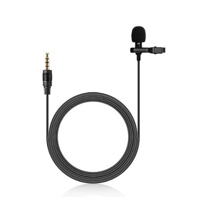 China Best Selling Perfect Sound Portable Clip On Lapel Mic Mini Usb Wired Lavalier Microphone For Cell Phone Camera And Computer for sale