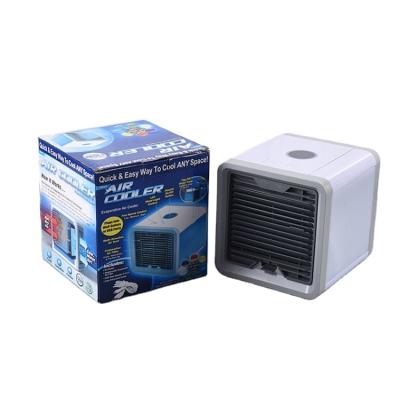 China Portable LED AC Air Conditioner with 7 Colors LED Lights Mini Air Conditioner Cooling Cooler for Home Use for sale