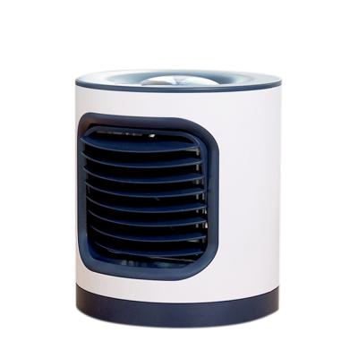 China Fashional 2021 Best Selling Creative Mini Cooling Fans Wholesale Rechargeable Portable Desktop Anion Air Conditioning Fan Projection for sale