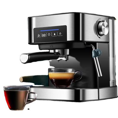 China Full Automatic Coffee Machine Espresso Machine 20 Bar Coffee Machine With Foaming Milk Frother Wand, Removable Hit Water Tank Coffee Maker for sale