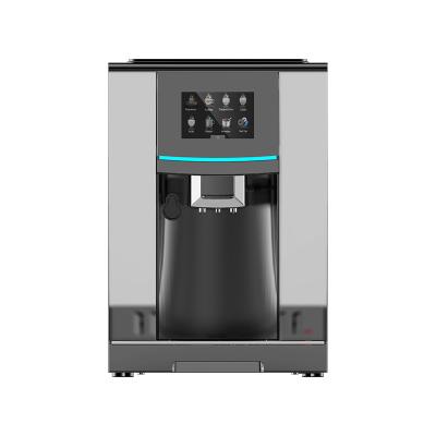 China Best System Independent Wholesale High Quality Cheap Industrial Digital Full Automatic Foam Cappuccino Espresso Coffee Maker Machine for sale