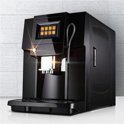 China One Touch Cappuccino / Latte 3 Colors Removable Brewing Unit Automatic Espresso Coffee Machine for sale