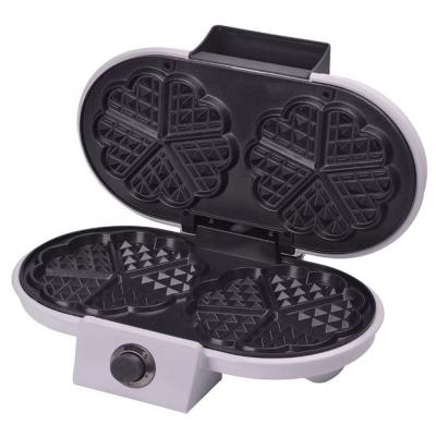 China Double Adjustable Thermostat Sokany Waffle Nonstick Coating Electric Hearted Maker For Home Used for sale