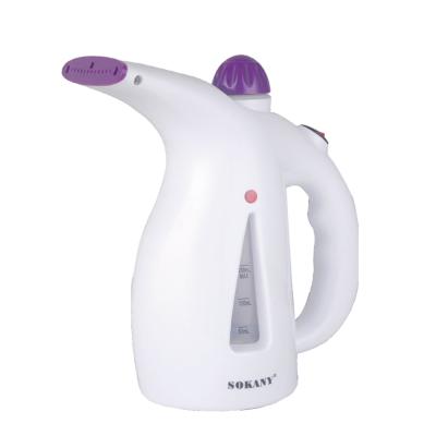 China Household Sokany 108 Hang The Clothes More Convenience Steamer For Ironing 200ml Capacity 220v-240v 50-60hz 800w for sale