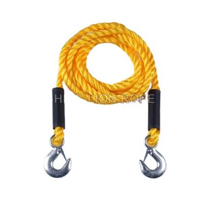 China Agriculture Rope Customized Kinetic Recovery Rope With Fluorescent And Reflective Strap for sale