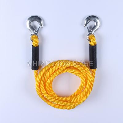 China Agriculture Rope Tow Strap Bumper Trailer Tow High Tensile Nylon Ropes for sale