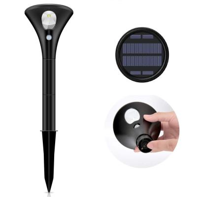 China LANDSCAPE Solar Powered Led Light 6000K PIR Control For Pathway Walkway Patio Yard And Lawn for sale