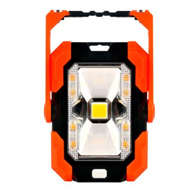 China Portable 3.7V /4400mAh 18650 Rechargeable Flood Light Fishing Emergency Lighting Stand Camping Light Working Outdoor Lamp for sale