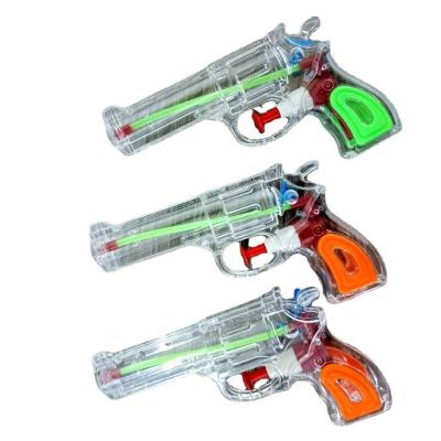 China Children fun toys new wholesale cheap transparent plastic children's toys fun water gun spray gun summer water toys for sale