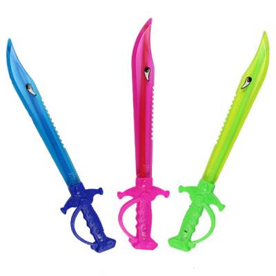 China Wholesale Factory Price LED Toys Children's Electronic Lightning Flash With Knife Healthy Children's Shark Party Toys Gift Flash Sword for sale