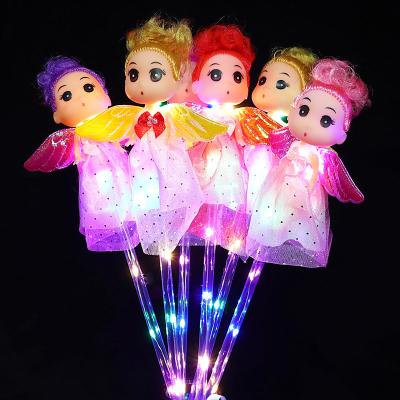 China Kids Toys/Glow-in-the-Dark Party Supplies Wholesale New Portable LED Doll Flashing Lanterns Kids Toys Party Light Up Dolls for sale