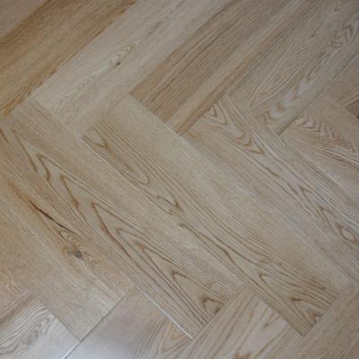 China Traditional Olid Hardwood Flooring 3 Layer Engineered Flooring White Oak Wood Flooring for sale