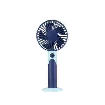 Cina Chinese Style Contrast Color Fan Handhold USB Rechargeable Mini Fan Personal Cooling Fan in vendita