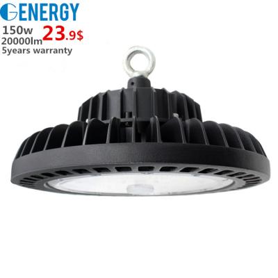 China Warehouse Best Selling Indoor Waterproof Ip65 Led High Bay Fixture 150W UFO Led High Bay Light for sale