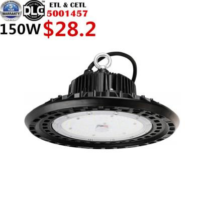 China High Quality Anti-glare Warehouse High Bay IP65 Led 200W 150W, Industrial Warehouse UFO Led High Bay Light for sale