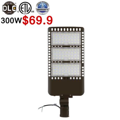 China American Parking Lot Light Shoe Box Led 300W IP66 LED Parking Light Light With Multi Bracket for sale