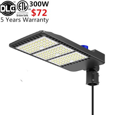 China ROAD Road Led Street Lights Pole Mounted 100W 150W 200W 250W 300W Parking Lot Led Shoe Box Light for sale