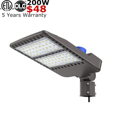 China Lightweight ROAD 200W LED Shoe Box Parking Lot Area LED Modular Street Light Outdoor for sale