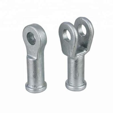 China High Voltage Hot Dip Galvanized Composited Clevis Insulator And Metal Tongue End Fitting for sale