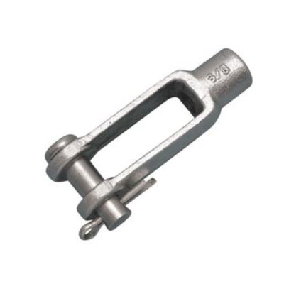 China General Industry Carbon Steel Clevis Yoke Adjustable Fork Type U Fork for sale