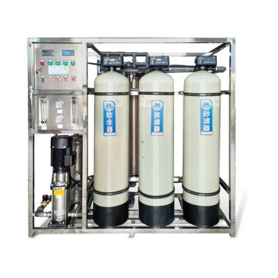 China Large Scale Hotels 1t/h Reverse Osmosis System Filtration Water Treatment Equipment for sale